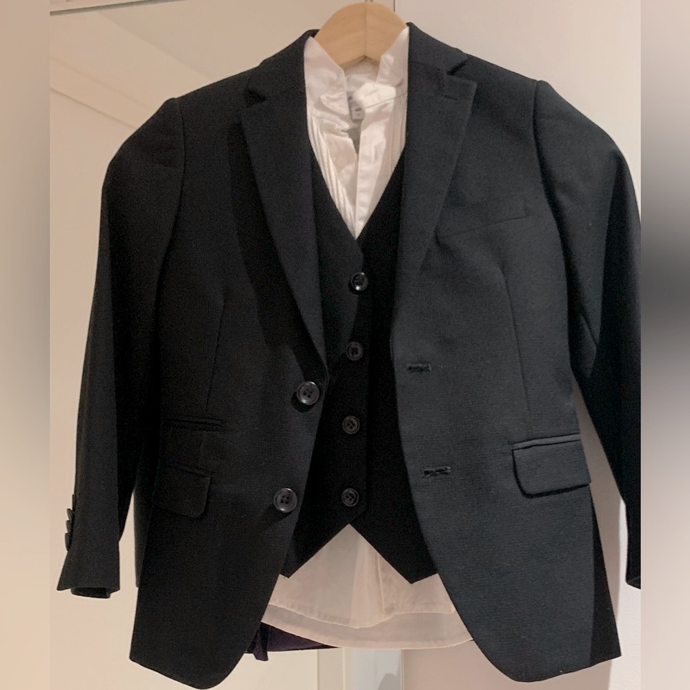 AXNY Kids Black tuxedo 4/sets
